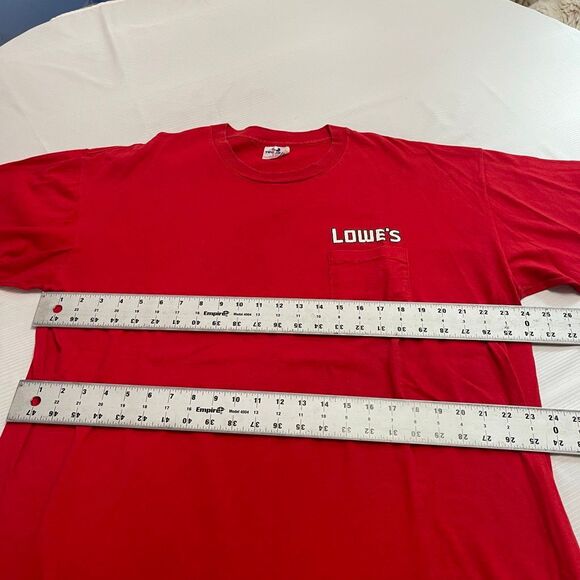 Lowe’s Home Improvements Vintage Red Single Stitch T-Shirt Size XXL - Picture 5 of 7